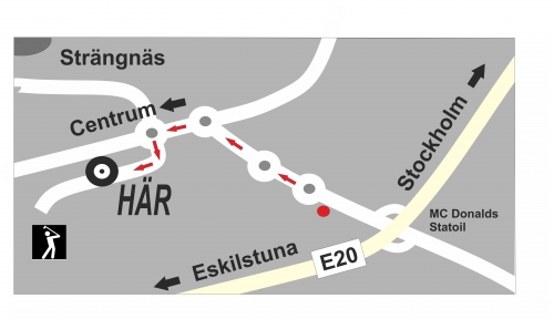 Karta Kilenvägen 7 strzalki Karta Kilenvägen 7 strzalki